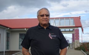 A portrait of Joe Harawira the Co-ordinator of Sawmill Workers Against Poisons - at the Ngati Awa Community Health Centre