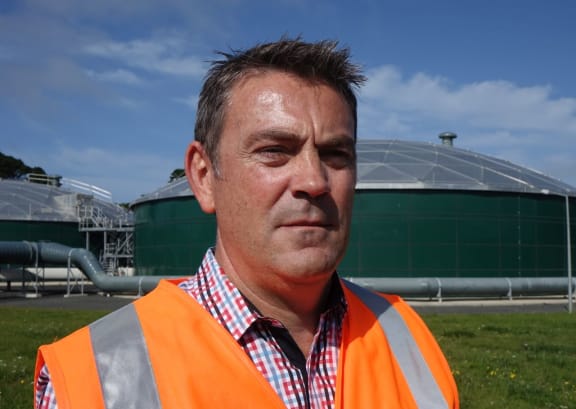 Dunedin wastewater plant manager Chris Henderson