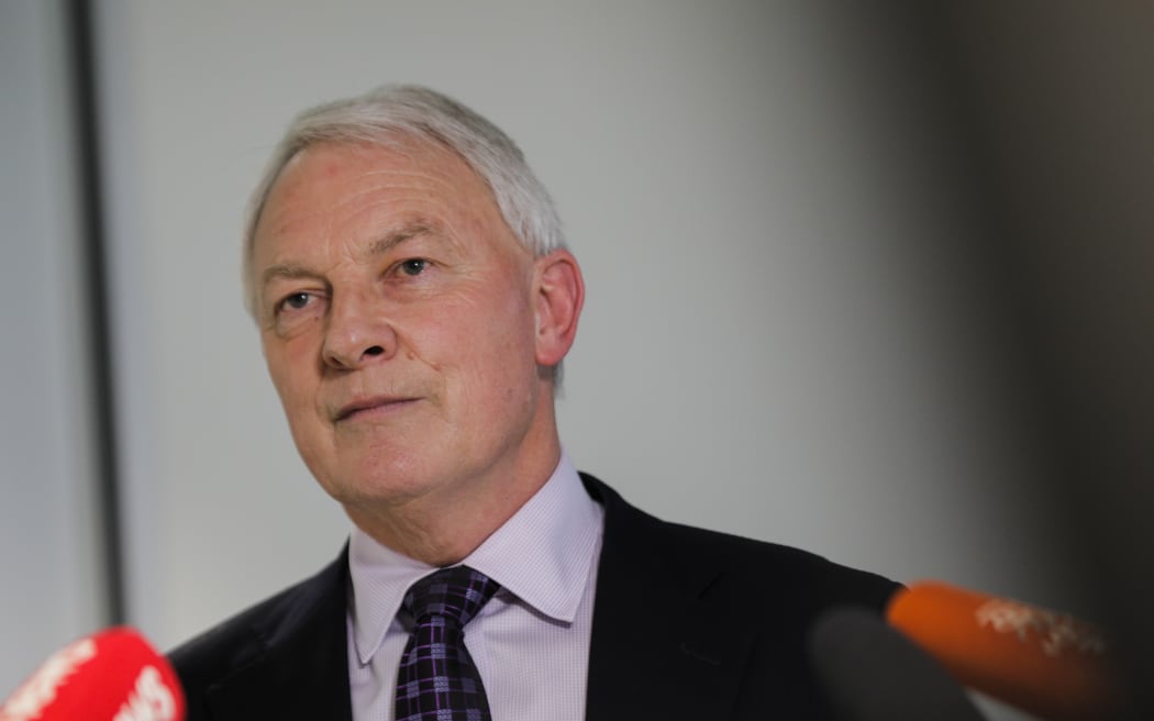 Auckland mayor Phil Goff speaks to media following Cabinet's extension of the alert level 3 lockdown.