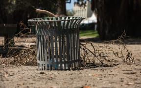 The clean-up continues in Wairoa on 21 February following Cyclone Gabrielle.