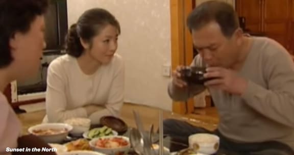 North Korean TV drama 'Sunset in the North'
