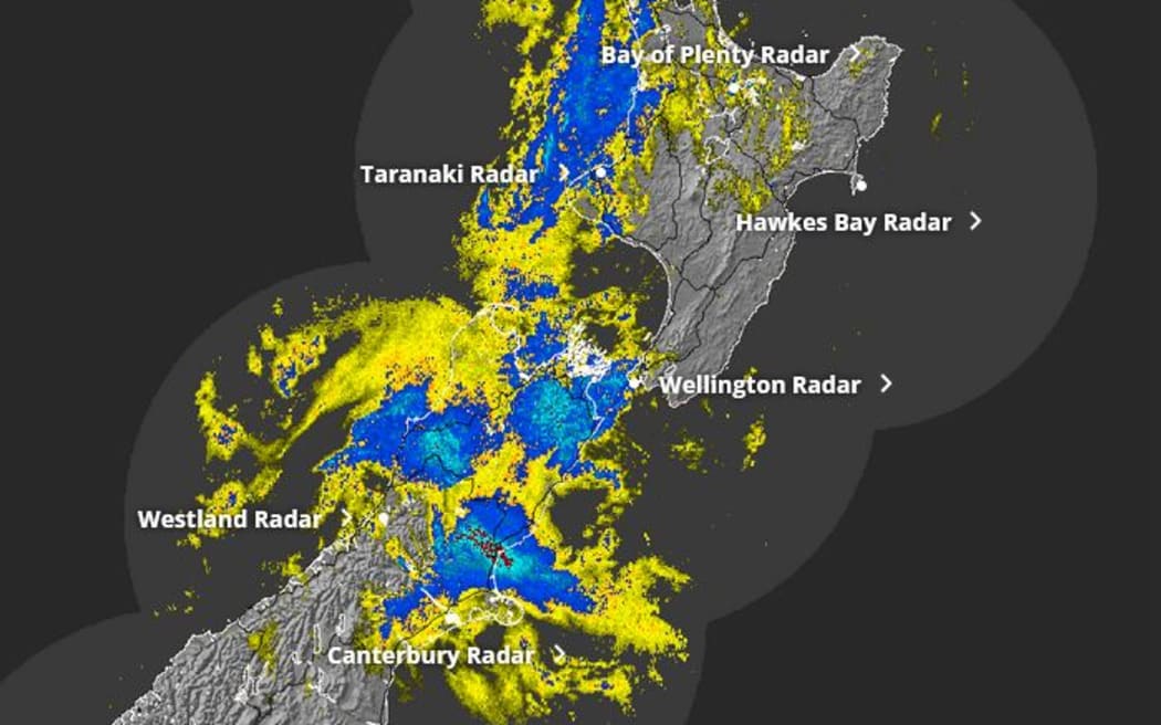 Rain radar on Fri 27 June