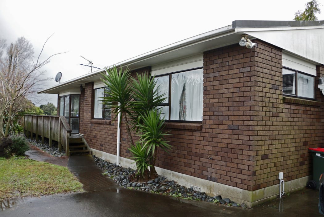 A house in Pakuranga leased by Monte Cecilia Housing Trust from Auckland Transport as temporary emergency accommodation.