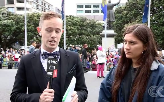 Hundreds join protest against rape culture