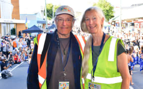 founders of the Newtown Festival Martin Hanley and Anna Kemble Welch