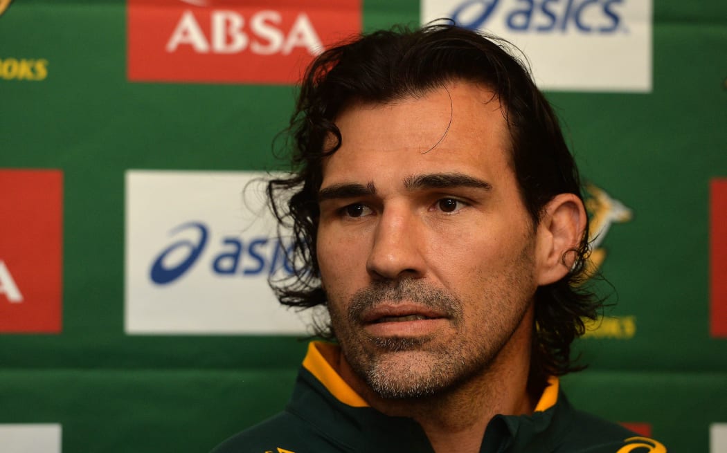 Springbok lock Victor Matfield
