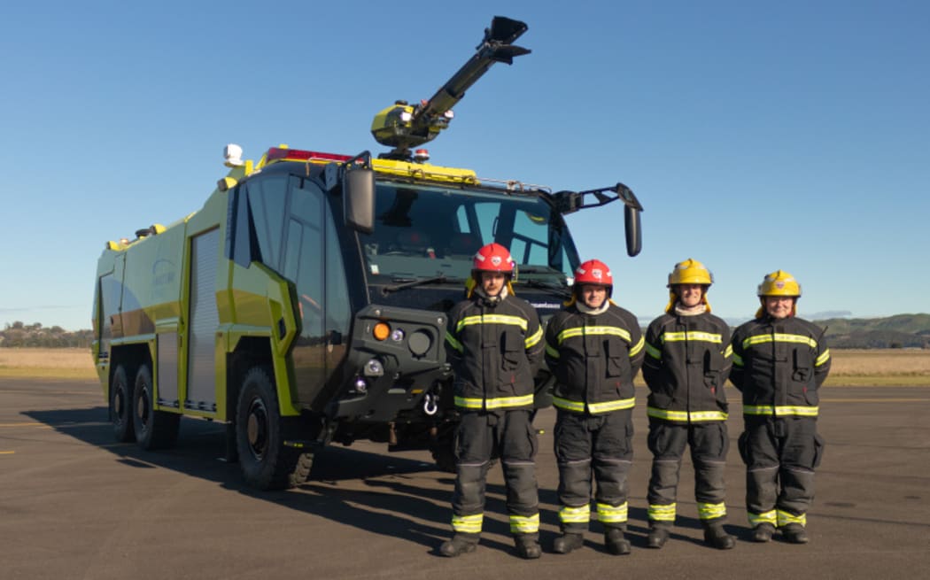 Hawke's Bay Airport's brand new fire truck has a brand new name - with 'Judy Drench' winning the naming competition.