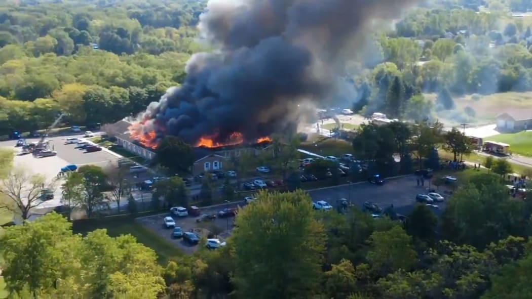 Multiple victims in Michigan church shooting, church on fire | RNZ News