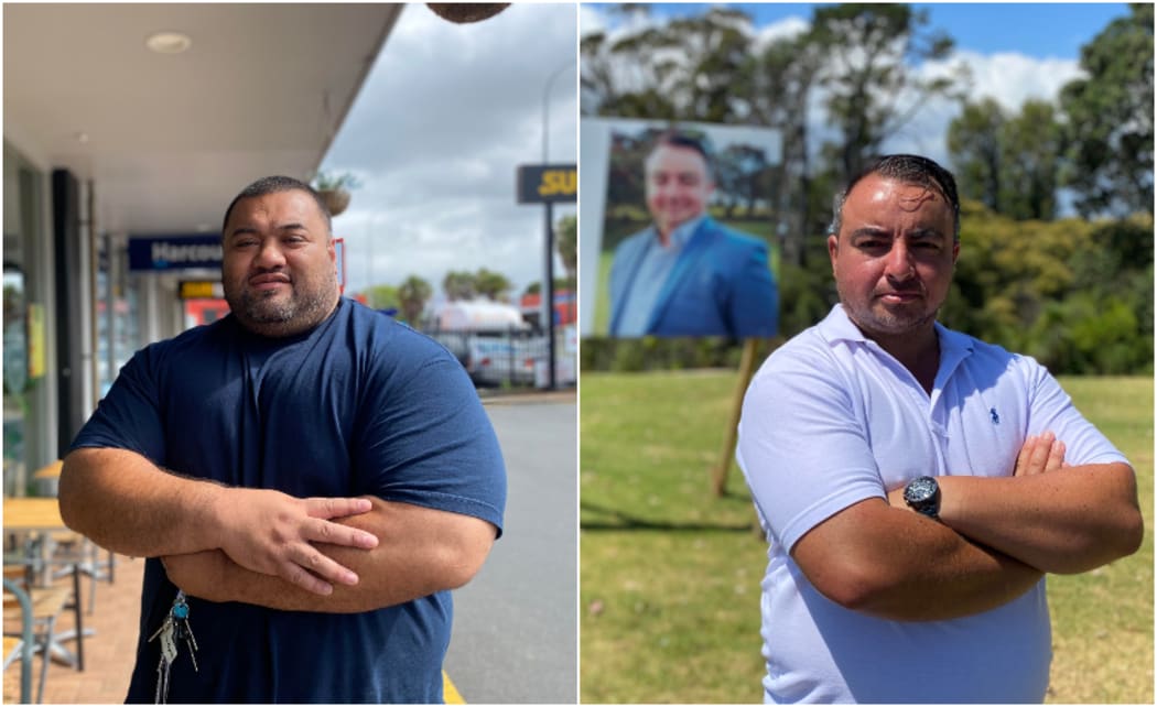 Māngere-Ōtāhuhu Local Board by-election candidates Elnez Tofa (left) and Malcolm Turner.