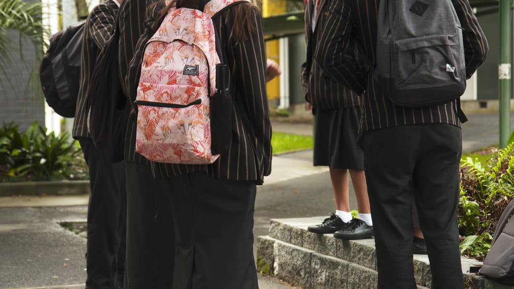 Auckland high school students. file image.