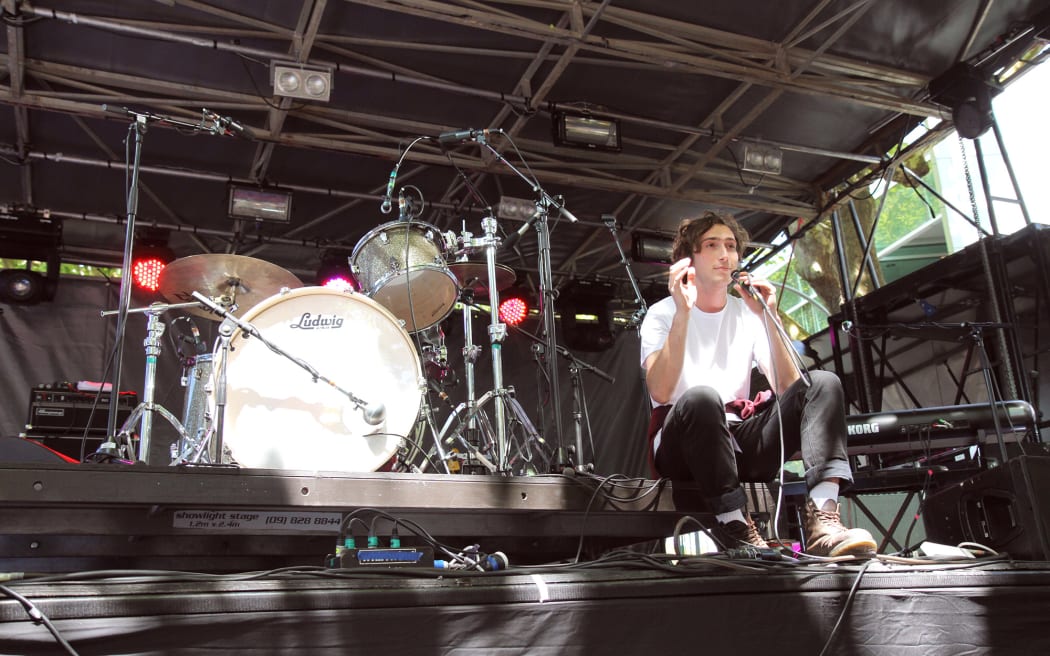 Julien Ehrlich of American indie-rock band Whitney