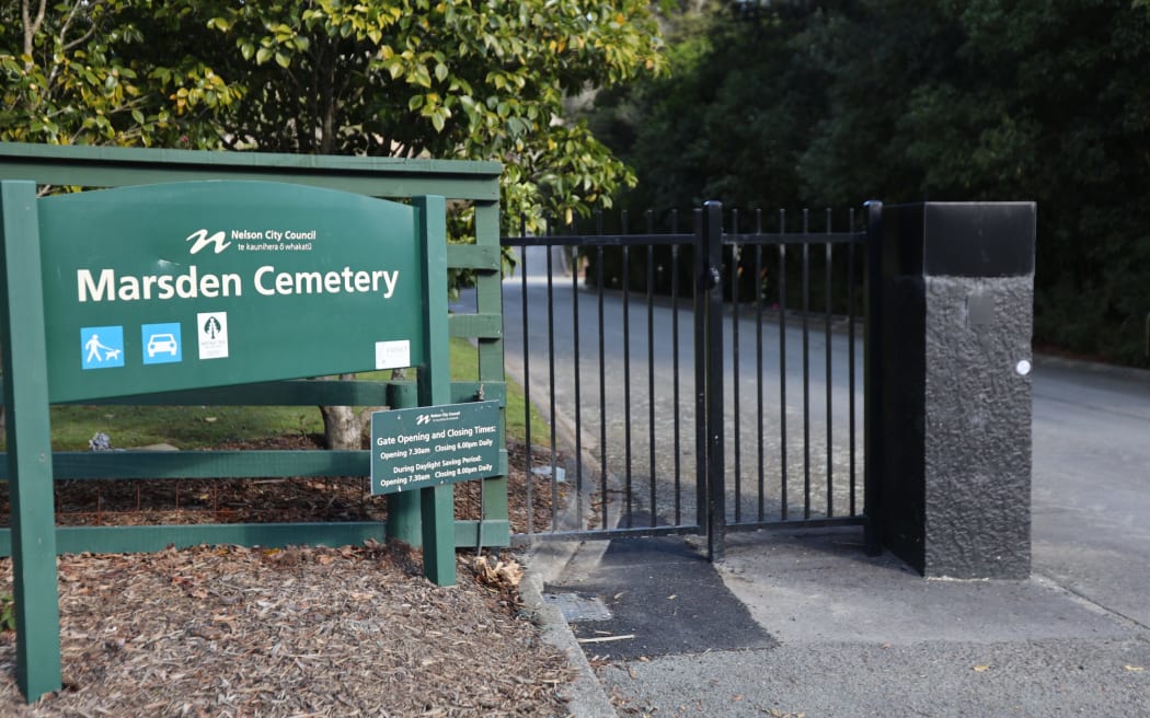Burial plots in Nelson, like those in Marsden Cemetery, can hold two interments, but the price of burial still edges out over Tasman's cost. Photo: Max Frethey/Nelson Weekly. [via LDR single use only]