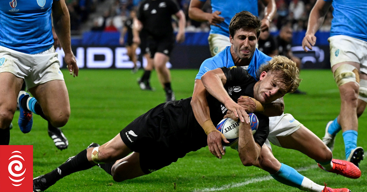 All Blacks ease into World Cup quarter finals with big win over Uruguay - Vimarsana News