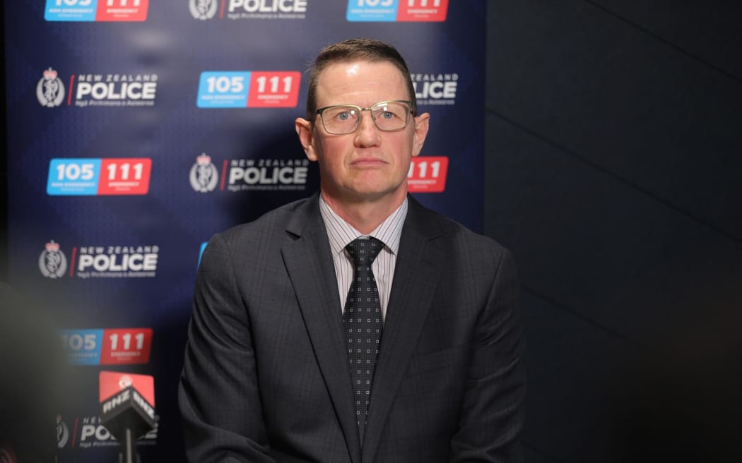 Detective Senior Sergeant Martin Friend.