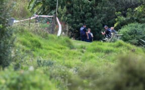 The scene of a fatal dog attack in Kaihu, Northland - 17 February 2026