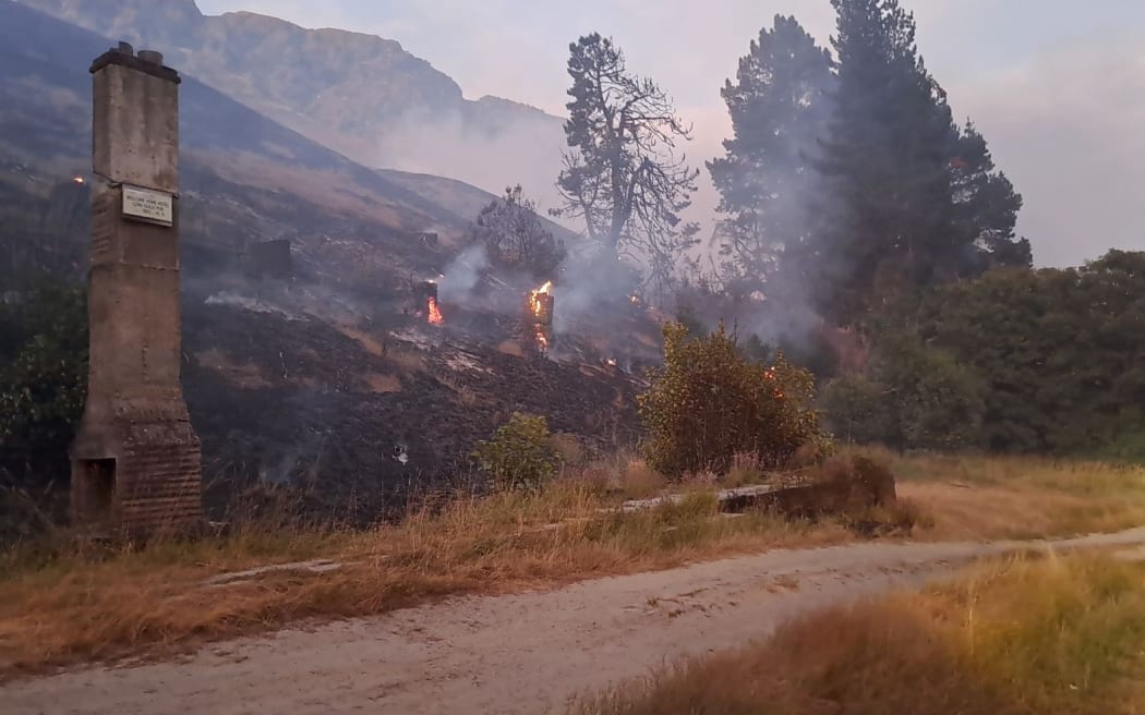 Coronet Peak in Queenstown fire