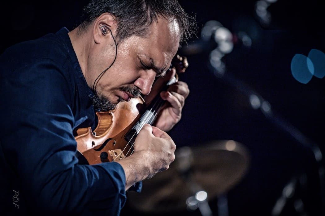 Violinist Luca Ciarla