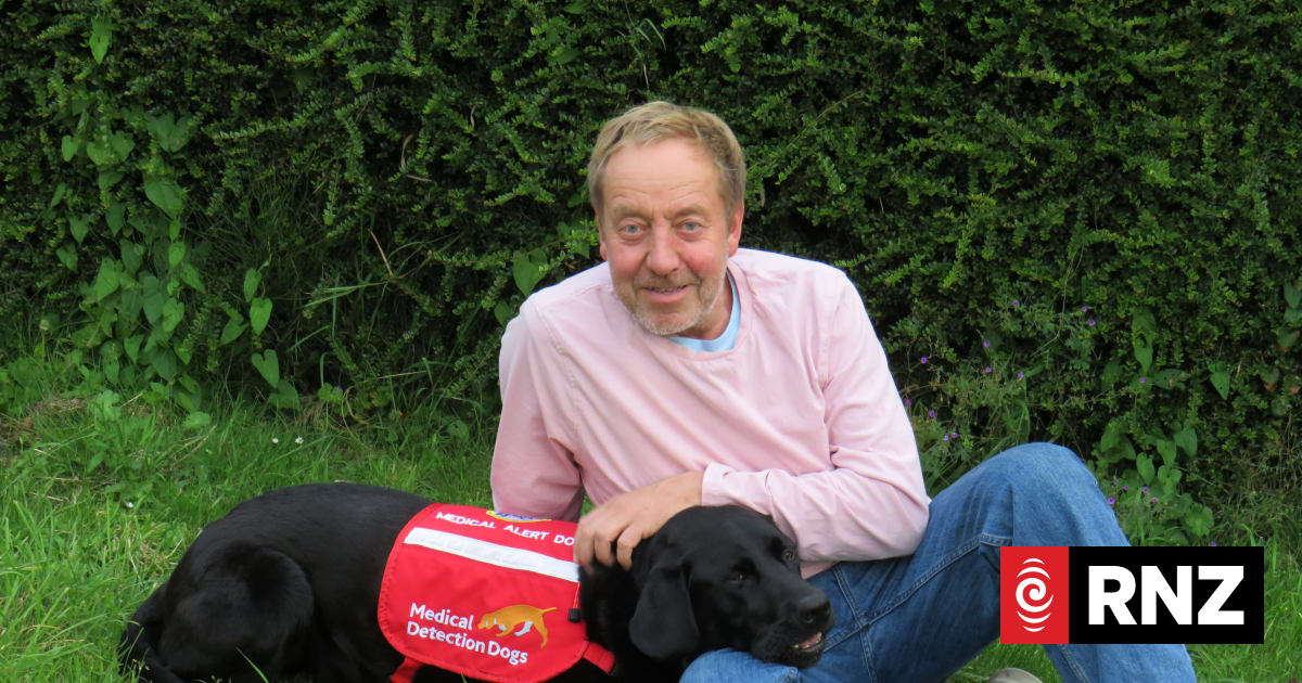 Falklands veteran tells of PTSD journey and support dog Charlie