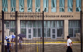 More than half the staff at the US embassy in Havana, Cuba, have been withdrawn