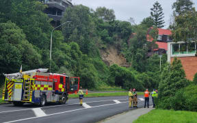 Evacuations are underway following landslide in Dunedin. Police say officers are assisting Fire and Emergency with evacuations on Belmont Lane and with road closures in the area. RNZ understands emergency services have checked on a handful of properties.