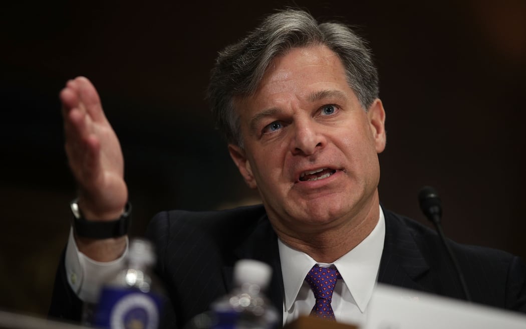 FBI Director nominee Christopher Wray testifies during his confirmation hearing before the Senate Judiciary Committee. 
 12/07/17