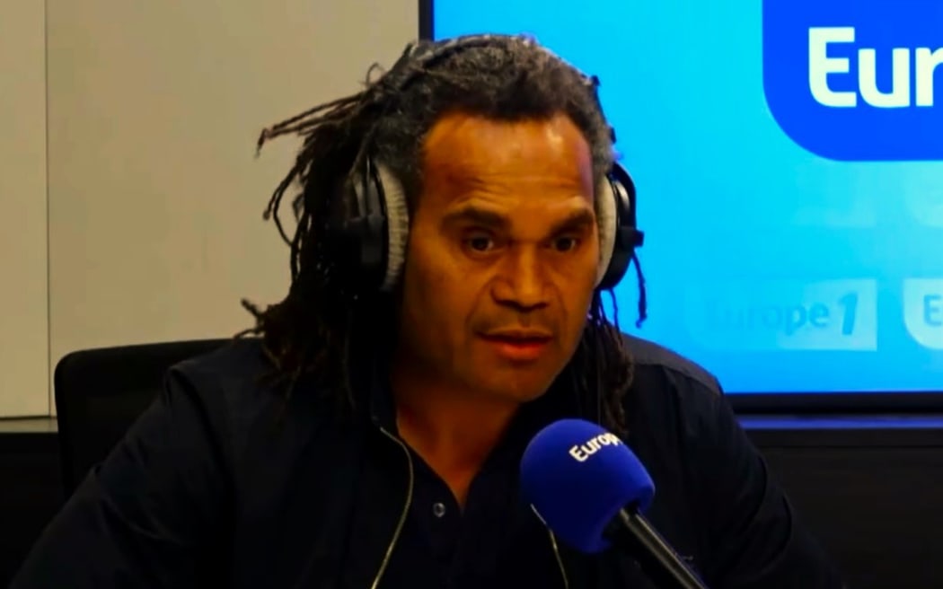 Christian Karembeu speaking to Europe 1 on Monday 27 May 2024 - Photo screenshot Europe1.fr