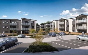 Artist’s impression of a major public housing development on the former Casa Blanca Motel site on Kauika Road, Whangārei.