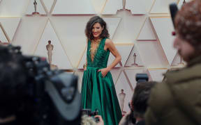 HOLLYWOOD, CALIFORNIA - FEBRUARY 09: Chelsea Winstanley attends the 92nd Annual Academy Awards at Hollywood and Highland on February 09, 2020 in Hollywood, California.   Neilson Barnard/Getty Images/AFP