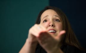 Sign Language interpreter Kelly Hodgins