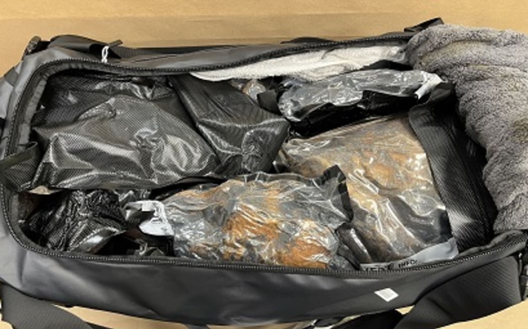 Customs officers at Auckland Airport seized nearly 70 kgs of drugs in two separate incidents on 29 May 2025.
