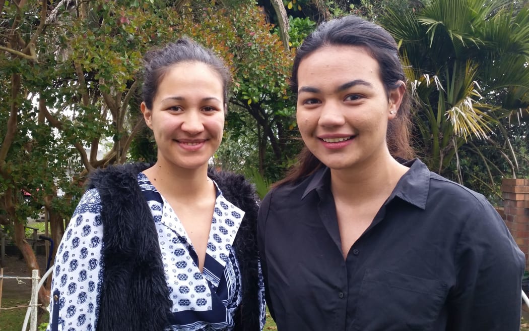 Sisters Celeste (left) and Tiana Smith (right) have waived their right to anonymity so they can name their step-father who has been convicted of sexually abusing them.