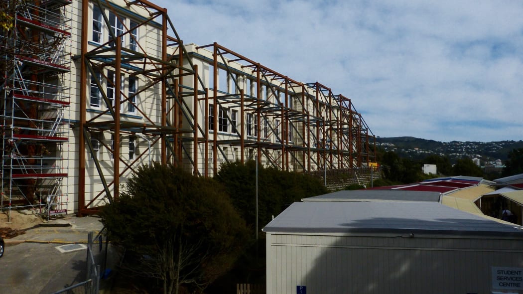 Earthquake strengthening at Wellington East Girls' College