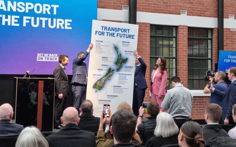The National Party reveals its plan for transport.