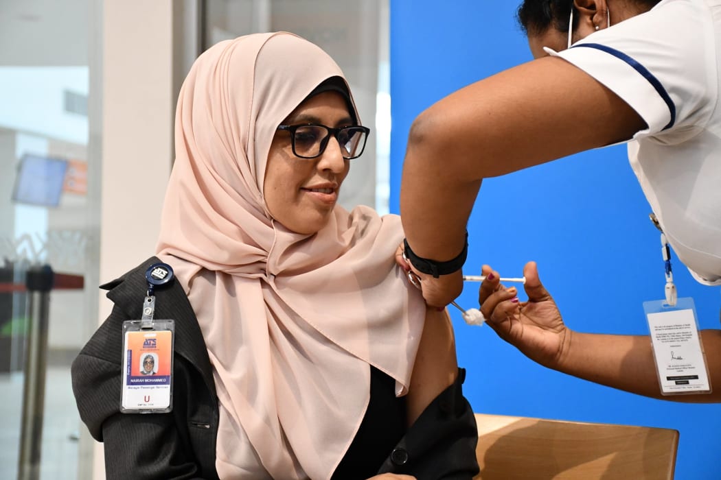 Covid-19 vaccination in Fiji.