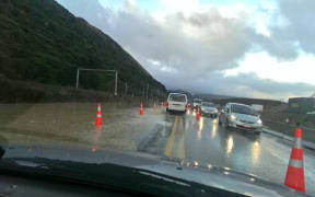 State Highway 1 near Raumati, Kapiti Coast.