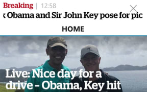 The New Zealand Herald rushes out news that a photo had been taken.