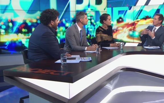 The Project's debut show featuring guest Rove McManus.