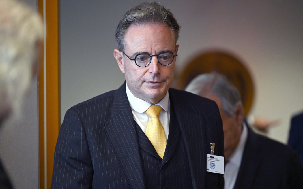 Belgium Prime Minister Bart de Wever pictured before a meeting with United Nations Secretary-General is Antonio Guterres and during the opening of the General AssemblyÕs General Debate during the week of the 80th session of the United Nations General Assembly (UNGA80), in New York City, United States of America, Thursday 25 September 2025.