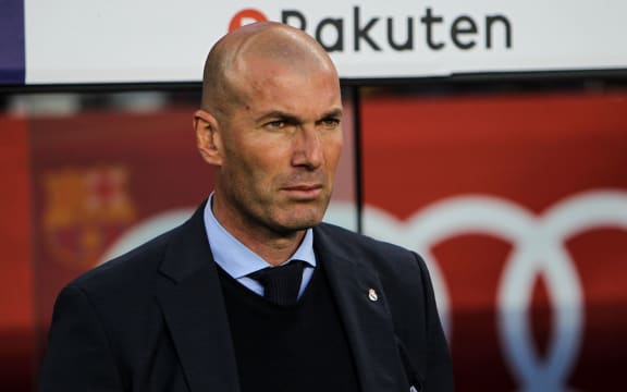 French football legend Zinedine Zidane