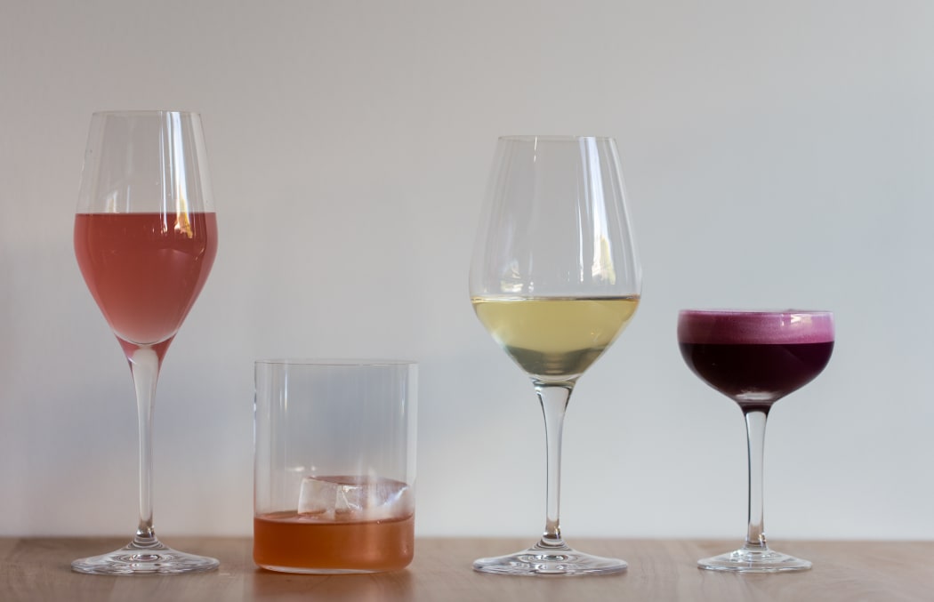 Non-alcoholic drinks pairing at Pasture restaurant for Dry July
