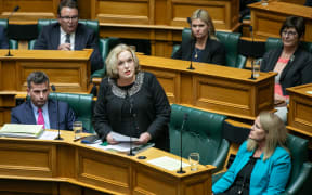 Judith Collins begins the debate on the report of the privileges committee