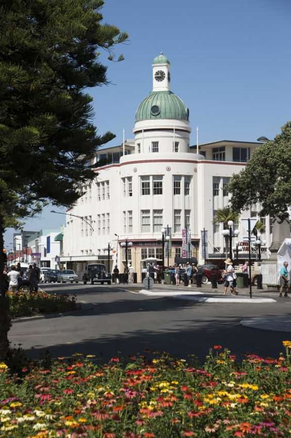 The Dome building in Napier.