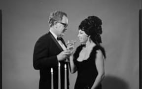 A Couple drinking wine (1971)