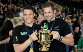 Dan Carter and Richie McCaw RWC2015