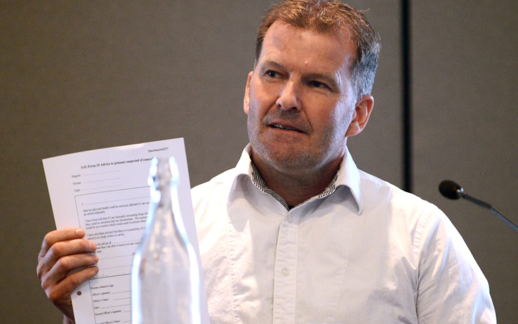 James Neill, a former Otago prison drug tester, has appeared at the inquest for Jai Davis