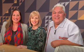 Alf Filipaina, Kerrin Leoni and Mihingarangi Forbes.