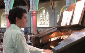 Jeremy Woodside in Christchurch Cathedral