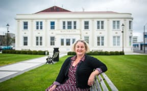 Masterton District Council chief executive Kath Ross, pictured in front of Masterton Town Hall (file photo)