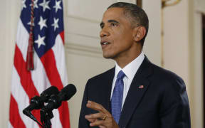 Barack Obama announces executive actions on US immigration policy during a nationally televised address from the White House.