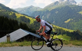 Cyclist John Randal
